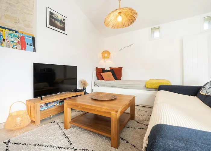 Maison d'hôtes La Longère Des Surfeurs - - Calme *