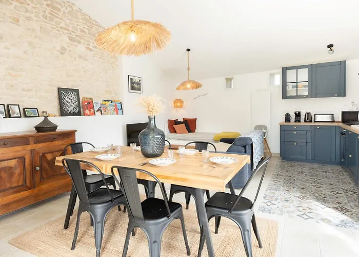 La Longère Des Surfeurs - - Calme Maison d'hôtes Longeville-sur-Mer